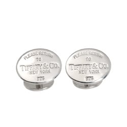 Tiffany & Co. Return to Cufflinks SV Silver Cuff Links