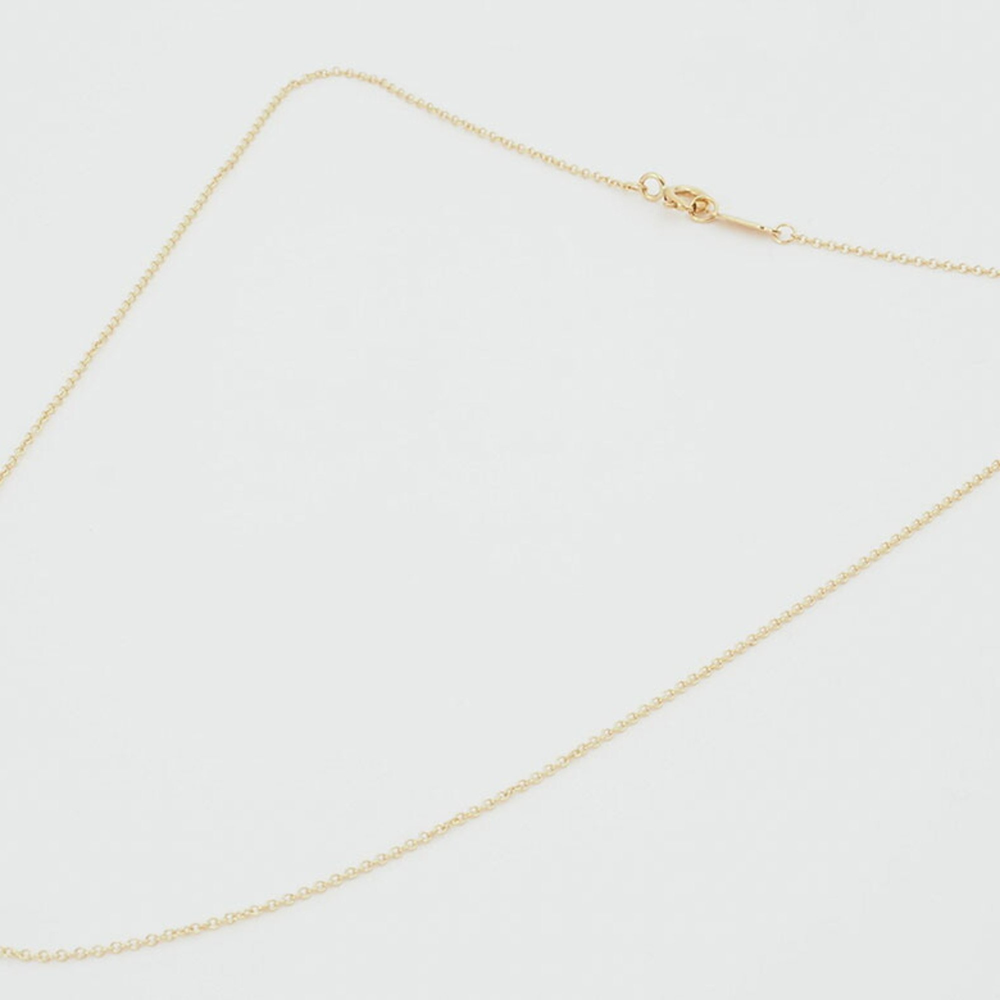 Tiffany Chain Necklace Yellow Gold 60011300 Women's K18YG 750 TIFFANY&Co.