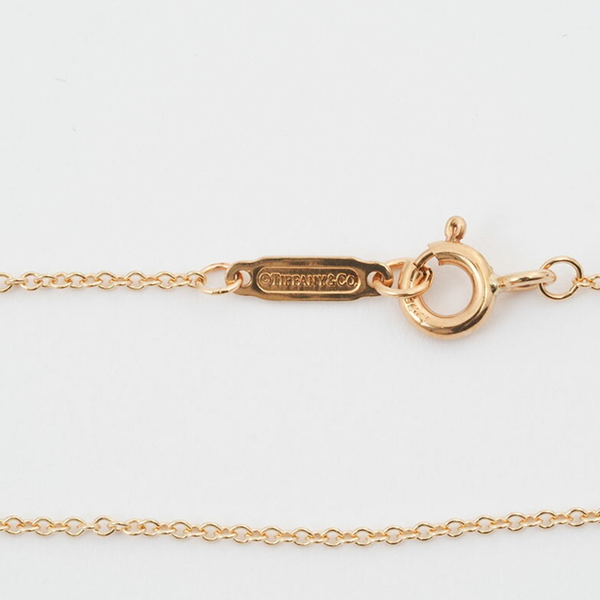 Tiffany Chain Necklace Yellow Gold 60011300 Women's K18YG 750 TIFFANY&Co.