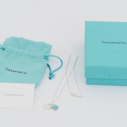 Tiffany & Co. Return to Blue Double Heart Pendant Silver 60014069 Women's TIFFANY