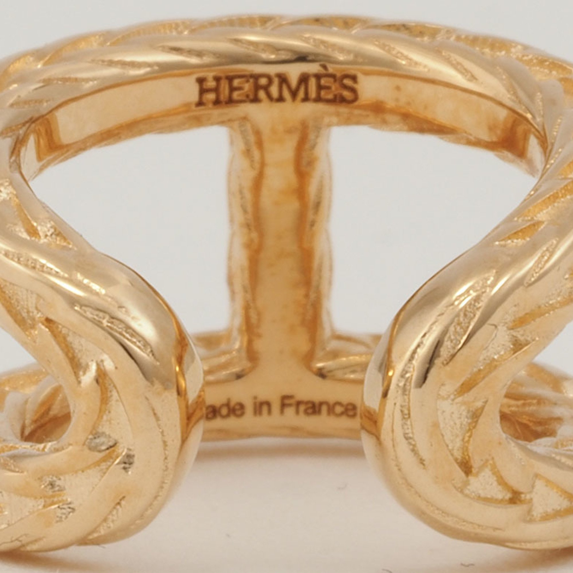 Hermes Ear Cuff Chaine d'Ancre Danae Yellow Gold H222515B 00 Women's K18YG HERMES