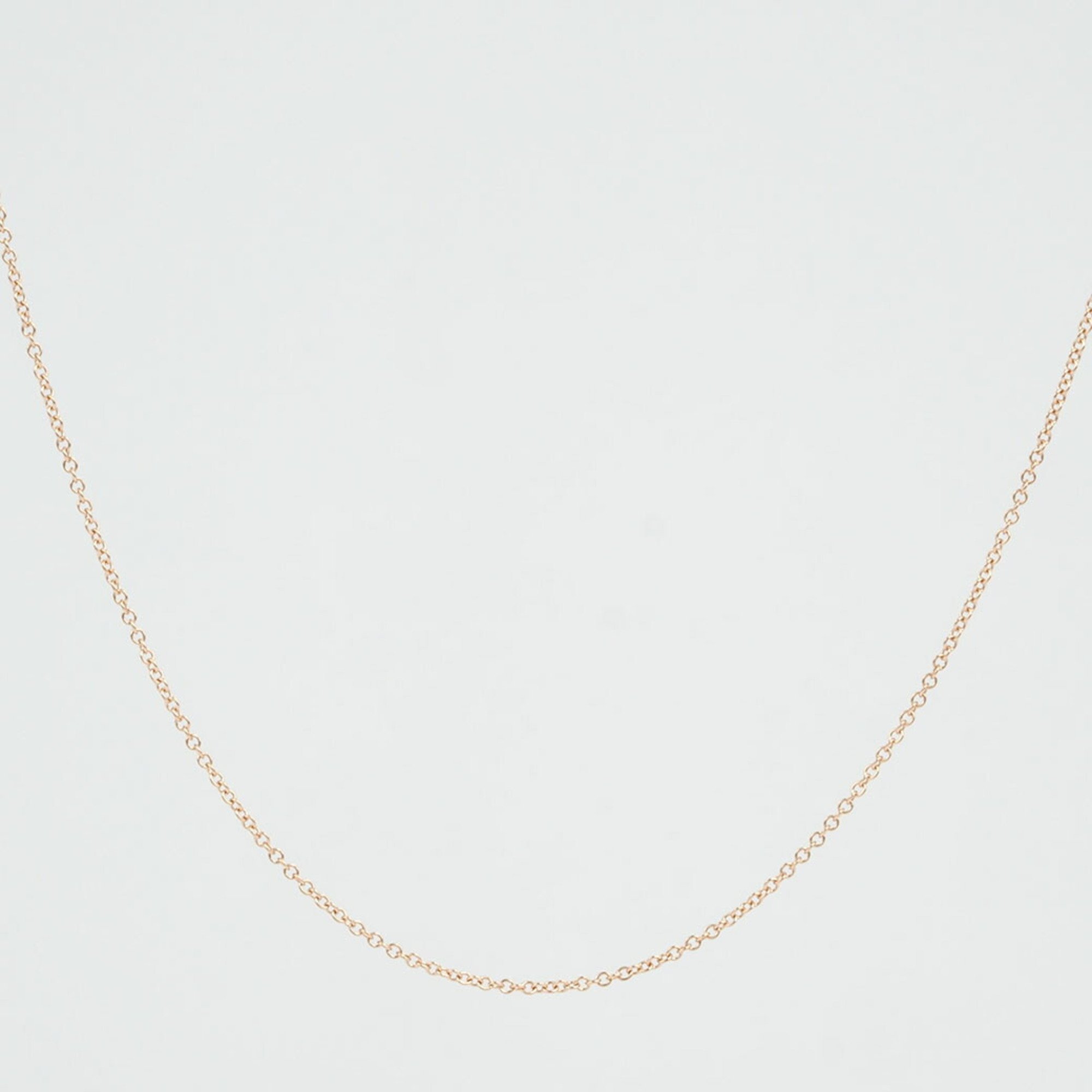 Tiffany Chain Rose Gold Necklace Pink 60011339 Women's TIFFANY&Co.