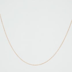 Tiffany Chain Rose Gold Necklace Pink 60011339 Women's TIFFANY&Co.