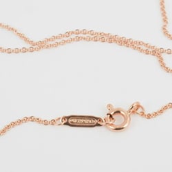 Tiffany Chain Rose Gold Necklace Pink 60011339 Women's TIFFANY&Co.