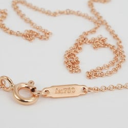 Tiffany Chain Rose Gold Necklace Pink 60011339 Women's TIFFANY&Co.