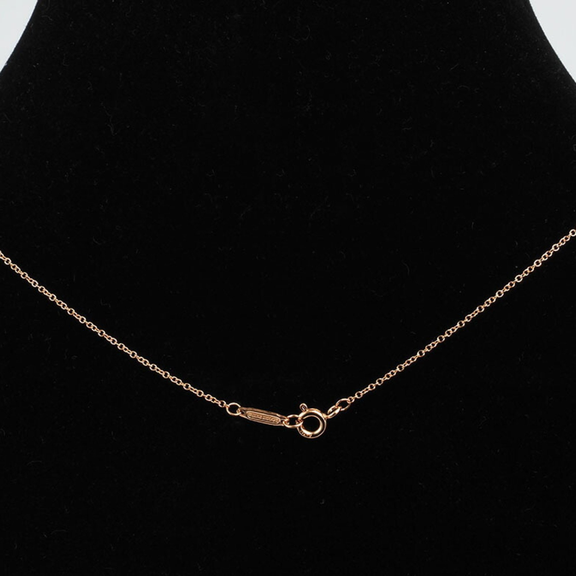 Tiffany Chain Rose Gold Necklace Pink 60011339 Women's TIFFANY&Co.