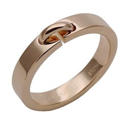 Chaumet Ring for Men and Women, 750PG, Lien Evidence Marriage, Pink Gold, #55, Size 13.5, Polished