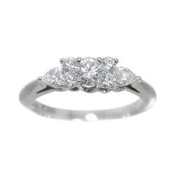 Tiffany & Co. Seven Stone Ring Diamond Pt Platinum