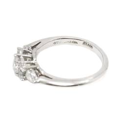 Tiffany & Co. Seven Stone Ring Diamond Pt Platinum