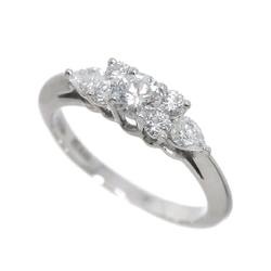 Tiffany & Co. Seven Stone Ring Diamond Pt Platinum