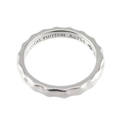 Louis Vuitton Alliance Monogram Infinie #47 Ring K18 WG White Gold 750