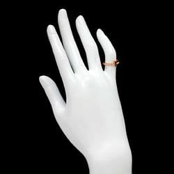 Tiffany & Co. T-One Ring Diamond K18 PG Pink Gold 750