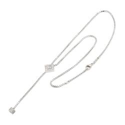 Chopard Happy Diamond Necklace 45cm K18 WG White Gold 750