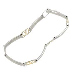 Valentino VALENTINO Bracelet 17.5cm K18 YG SV Yellow Gold 750 Silver 925