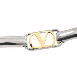 Valentino VALENTINO Bracelet 17.5cm K18 YG SV Yellow Gold 750 Silver 925