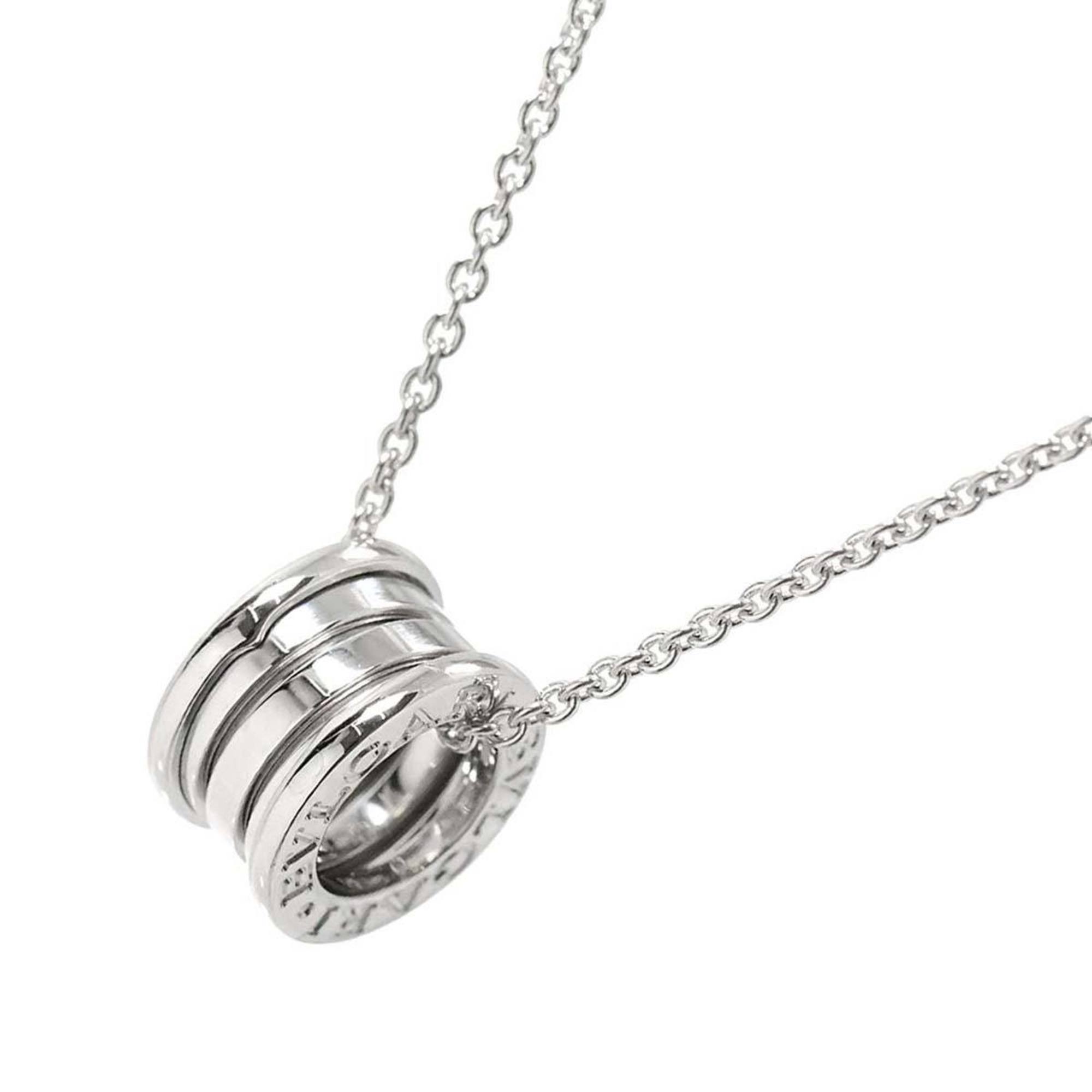 BVLGARI B-ZERO1 Necklace 41cm K18 WG White Gold 750