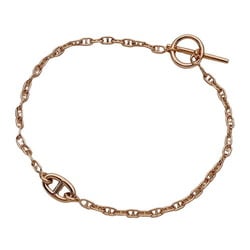 Hermes HERMES Bracelet Chaine d'Ancre Women's 750PG Pink Gold SH Size Polished