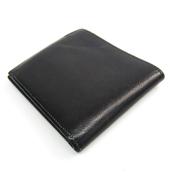 Hermes MC2 Copernic Men's Evercalf Leather Bill Wallet (bi-fold) Black