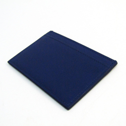 Celine Leather Card Case Royal Blue