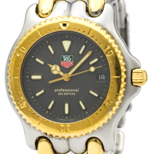 TAG HEUER Sel 200M Gold Plated Steel Quartz Mens Watch S95.206