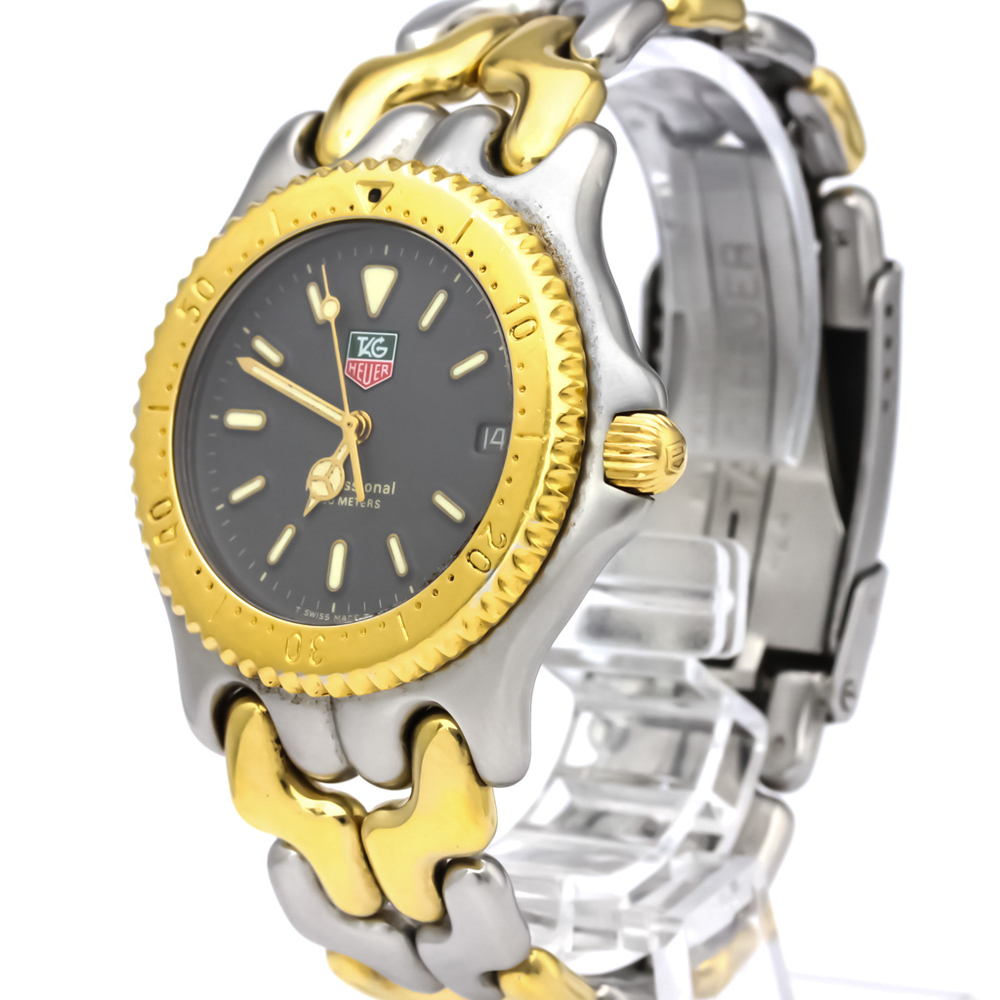 TAG HEUER Sel 200M Gold Plated Steel Quartz Mens Watch S95.206