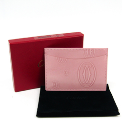 Cartier Happy Birthday Leather Card Case Pink L3000788