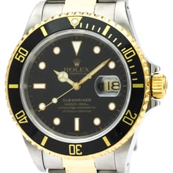 Rolex Submariner Automatic Stainless Steel,Yellow Gold (18K) Men's Sports Watch 16613
