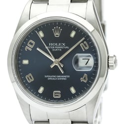 Rolex Oyster Perpetual Date Automatic Stainless Steel Men's Dress Watch 15200