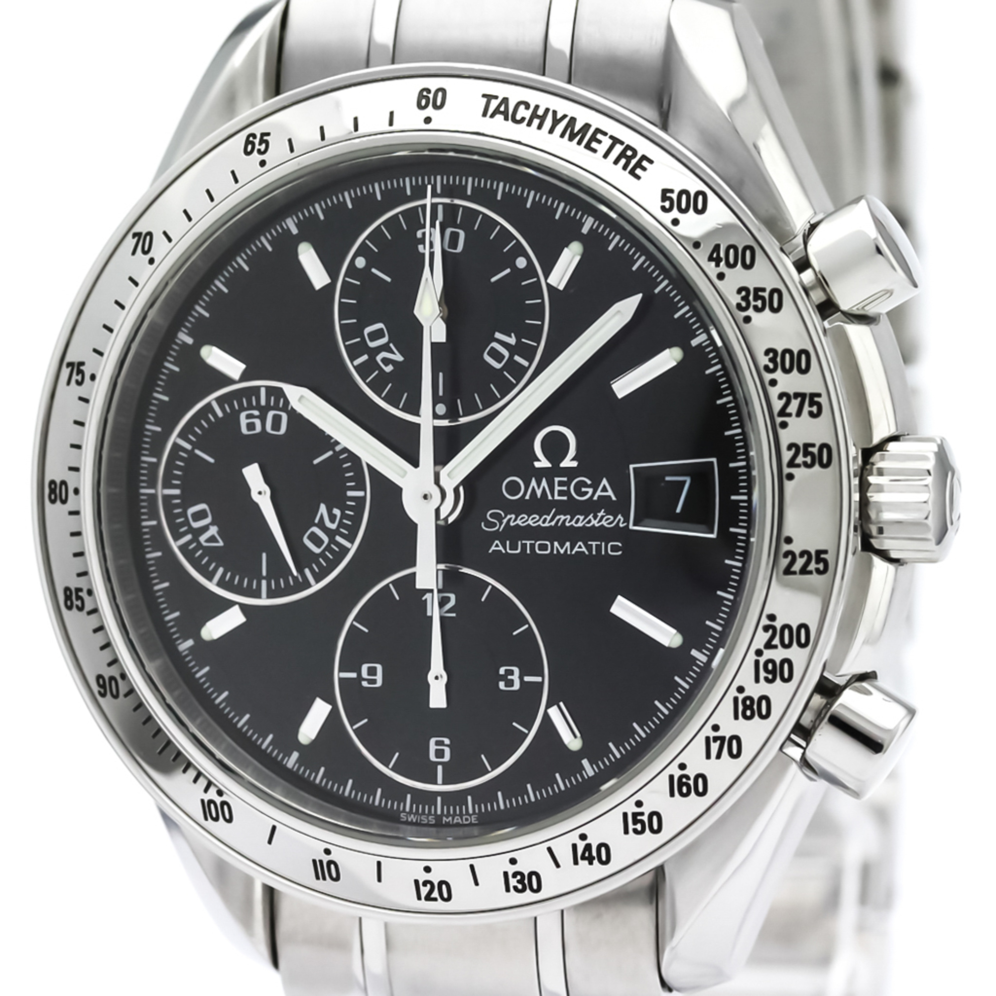 OMEGA Speedmaster Date Steel Automatic Mens Watch 3513.50