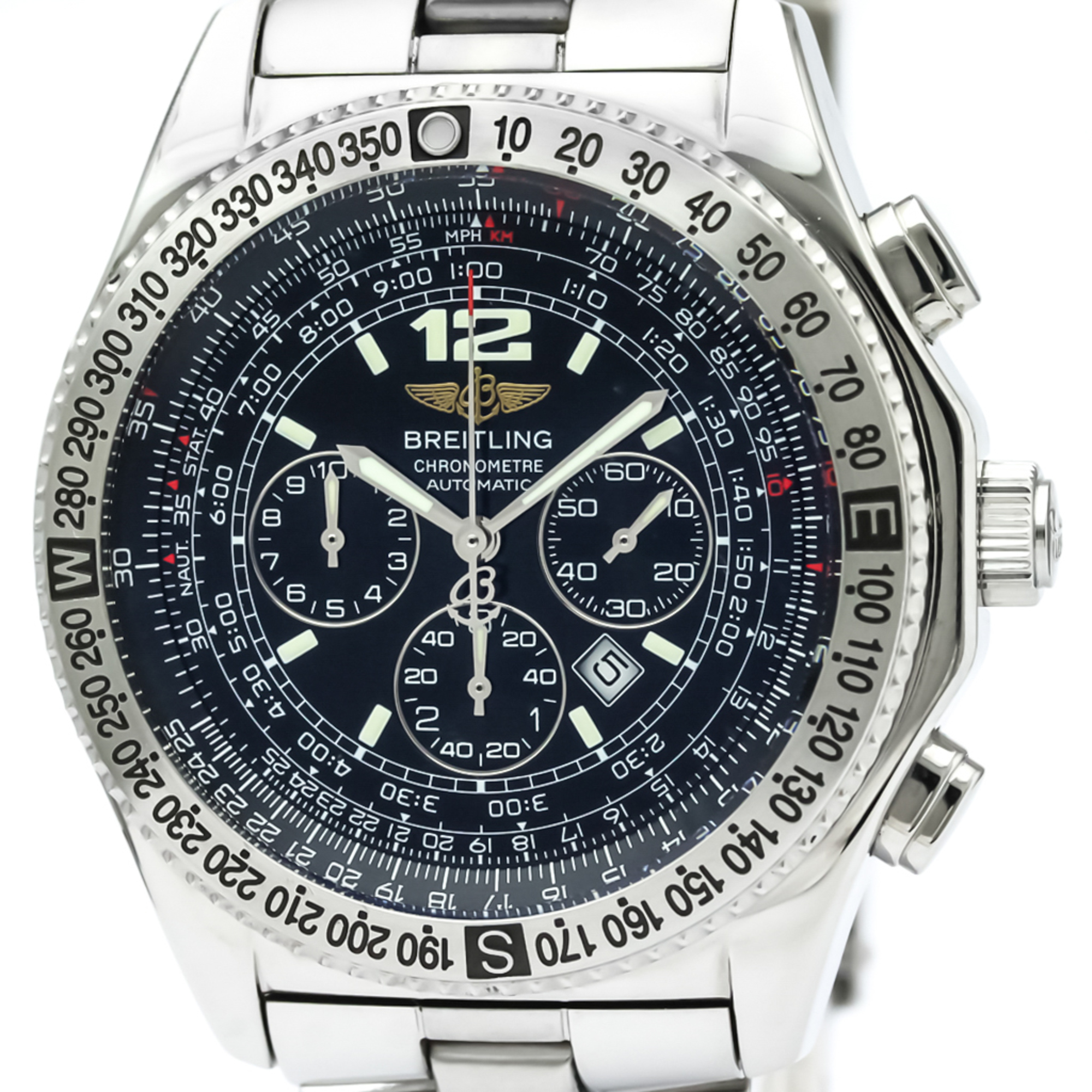 Breitling B-2 Automatic Stainless Steel Men's Sports Watch A42362