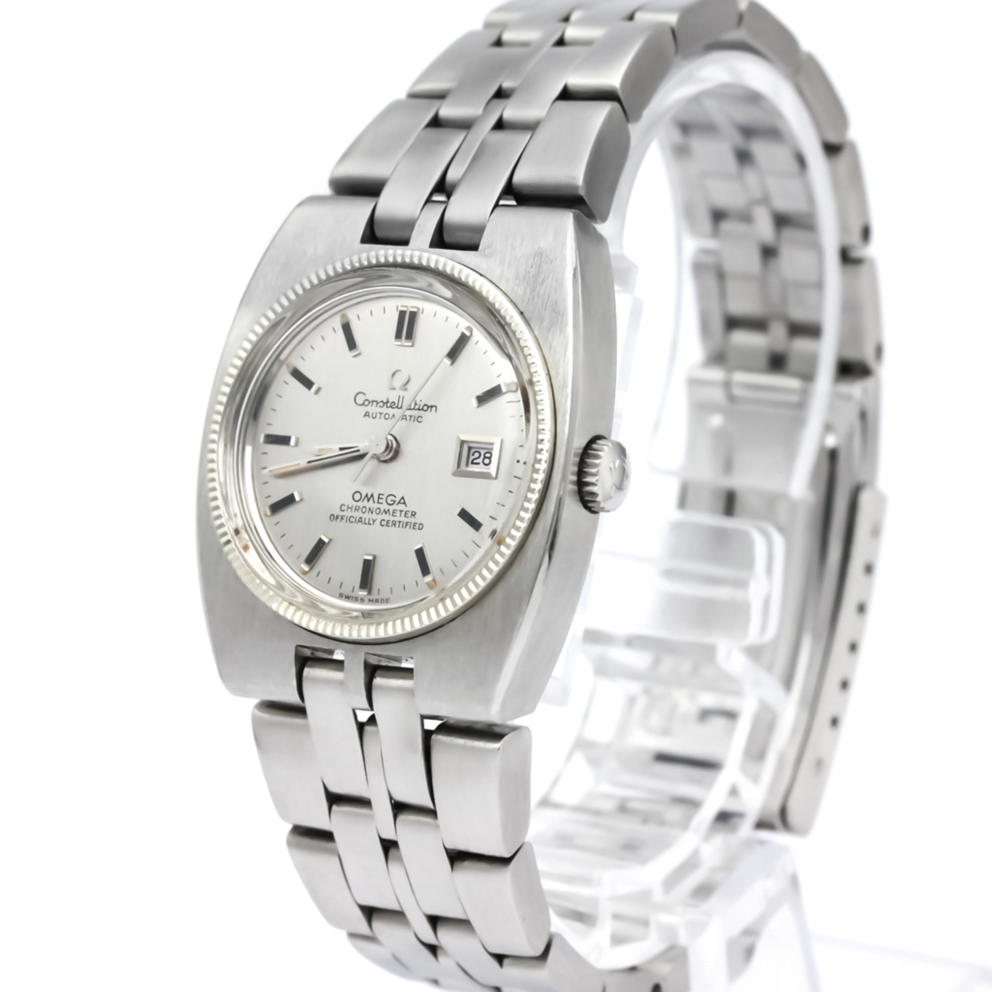 Omega Constellation Automatic Stainless Steel Women's Dress Watch 568.014