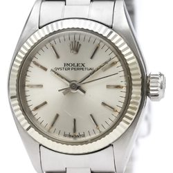 Rolex Oyster Perpetual Automatic Stainless Steel,White Gold Women's Dress Watch 6719