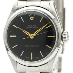 Rolex Oyster Royal Mechanical Stainless Steel Unisex Dress Watch 6444