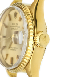 Rolex Oyster Perpetual Date Automatic Yellow Gold (18K) Women's Dress Watch 6516