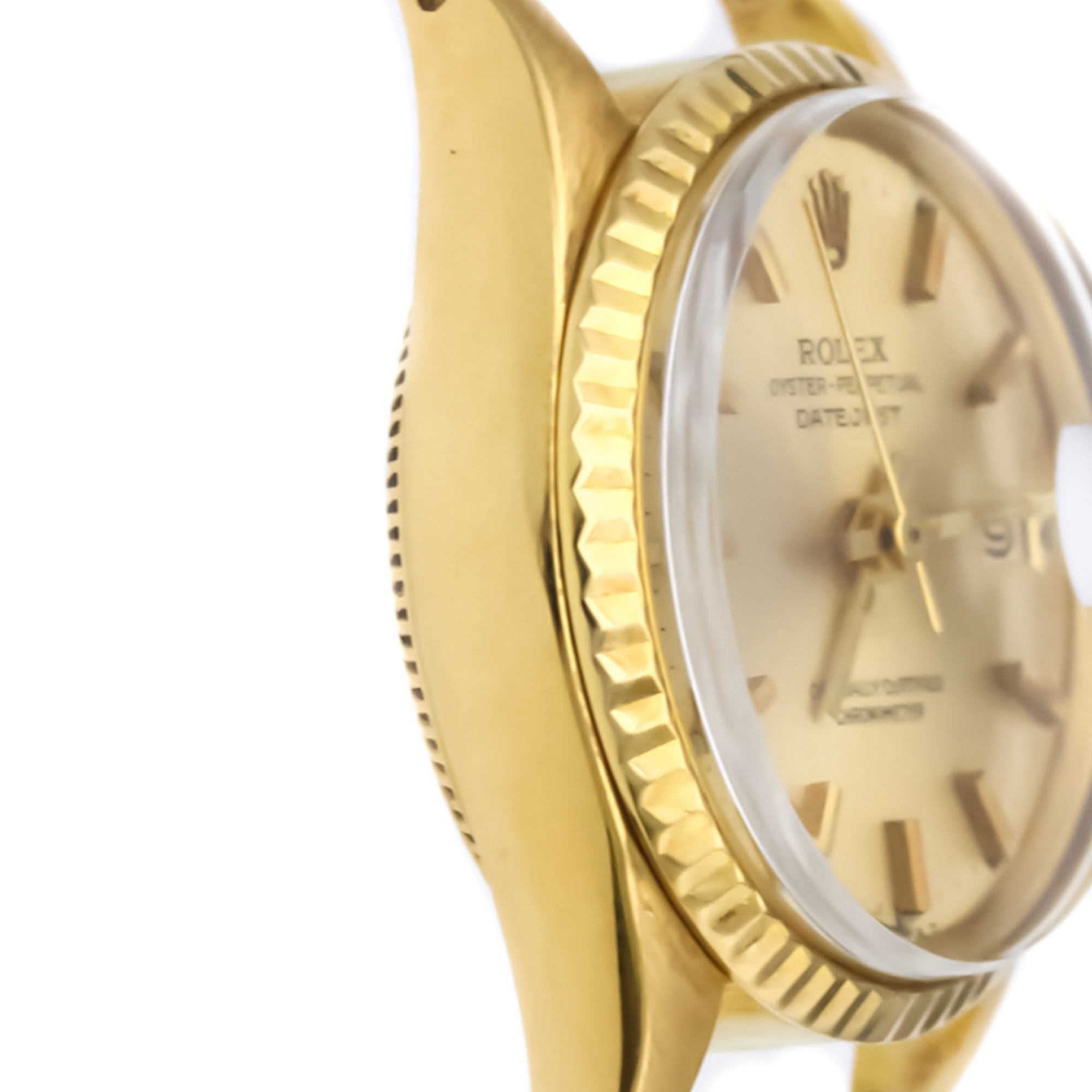 Rolex Oyster Perpetual Date Automatic Yellow Gold (18K) Women's Dress Watch 6516