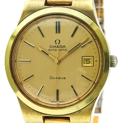 Omega Geneve Automatic Gold Plated Men's Dress Watch 166.0173