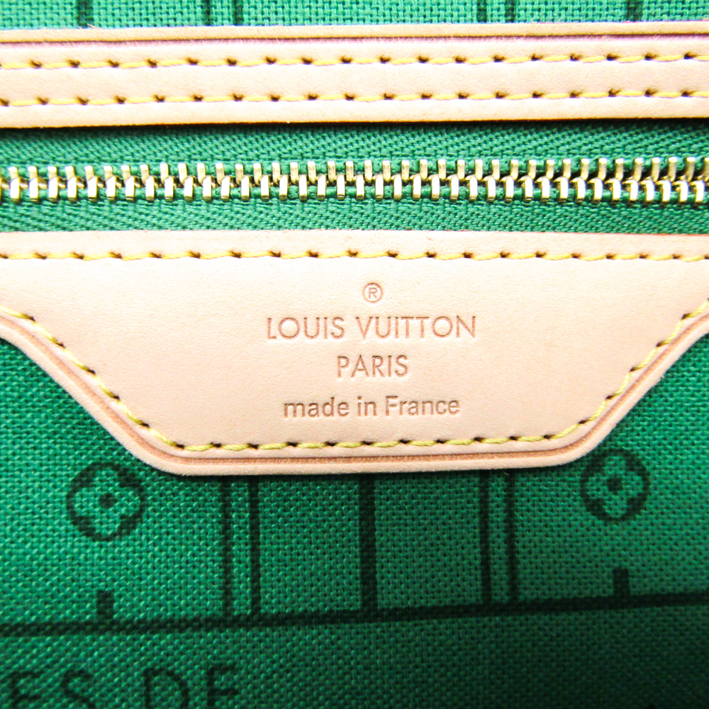 LOUIS VUITTON Monogram Neverfull GM Tote Bag My LV Red Green M40157 Auth  hk693 Cloth ref.917722 - Joli Closet