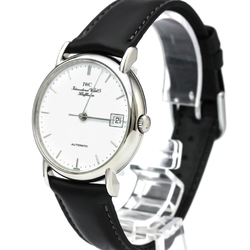 IWC Portofino Steel Leather Automatic Mens Watch IW351324