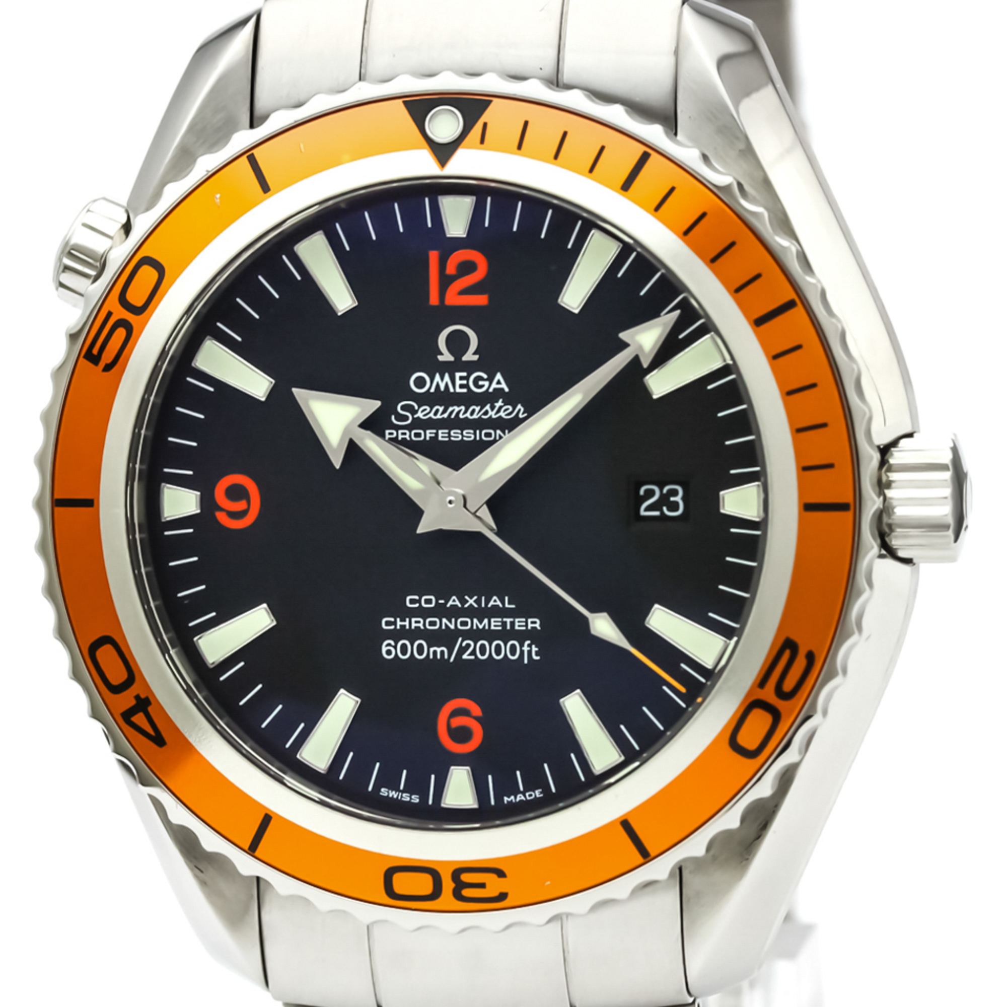 OMEGA Seamaster Planet Ocean Orange Automatic Watch 2208.50