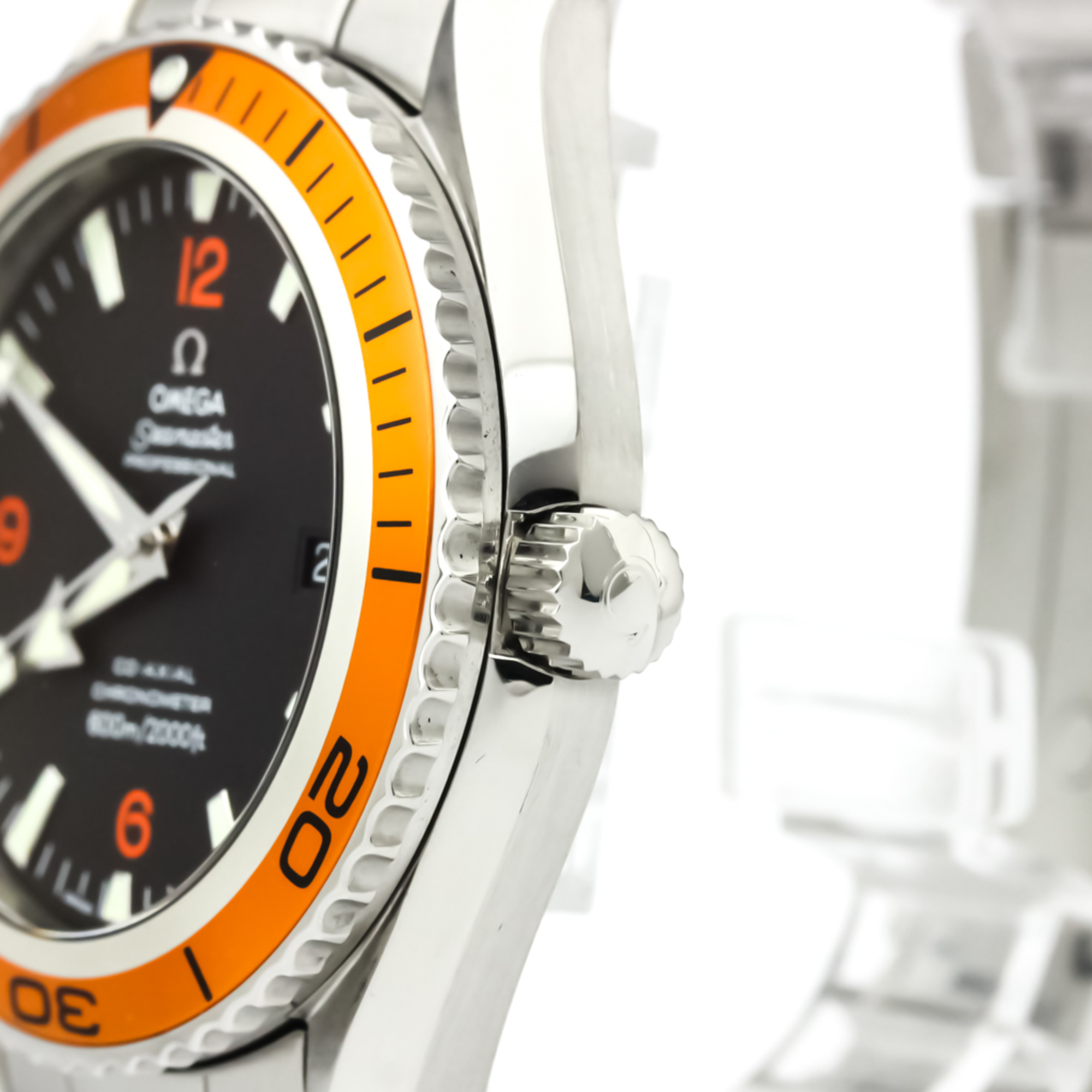 OMEGA Seamaster Planet Ocean Orange Automatic Watch 2208.50