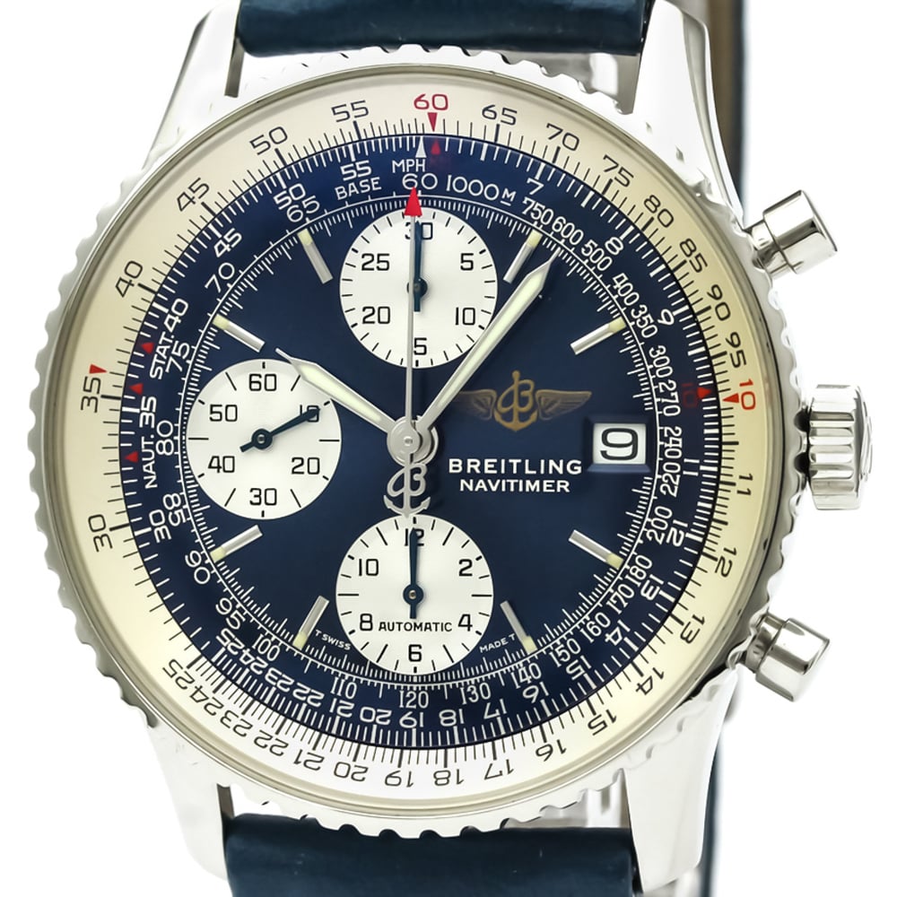 Breitling Navitimer Automatic Stainless Steel Sports Watch A13022 ...