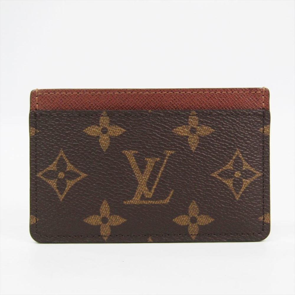 Louis Vuitton Monogram Simple Card Case M61733 Monogram Card Case