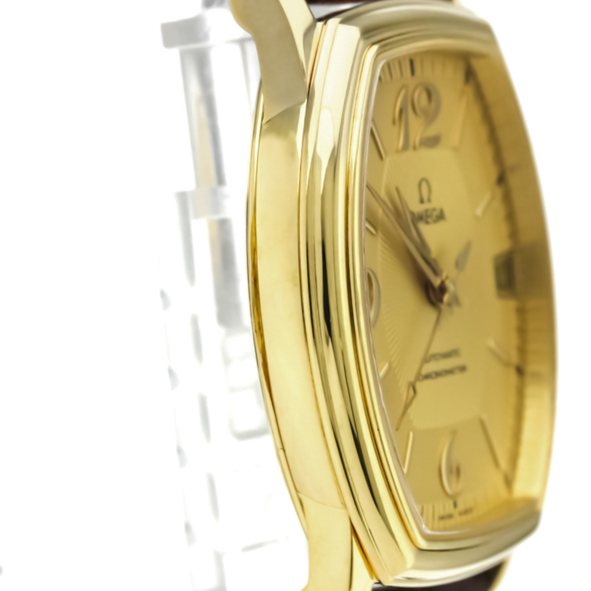Omega De Ville Automatic Yellow Gold (18K) Men's Dress Watch 4103.11