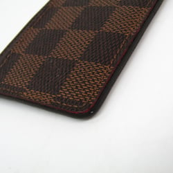 Louis Vuitton Damier Damier Canvas Card Case Ebene Simple Card Case N61722