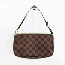 Louis Vuitton Damier Pochette Accessoires N51985 Women's Handbag Ebene