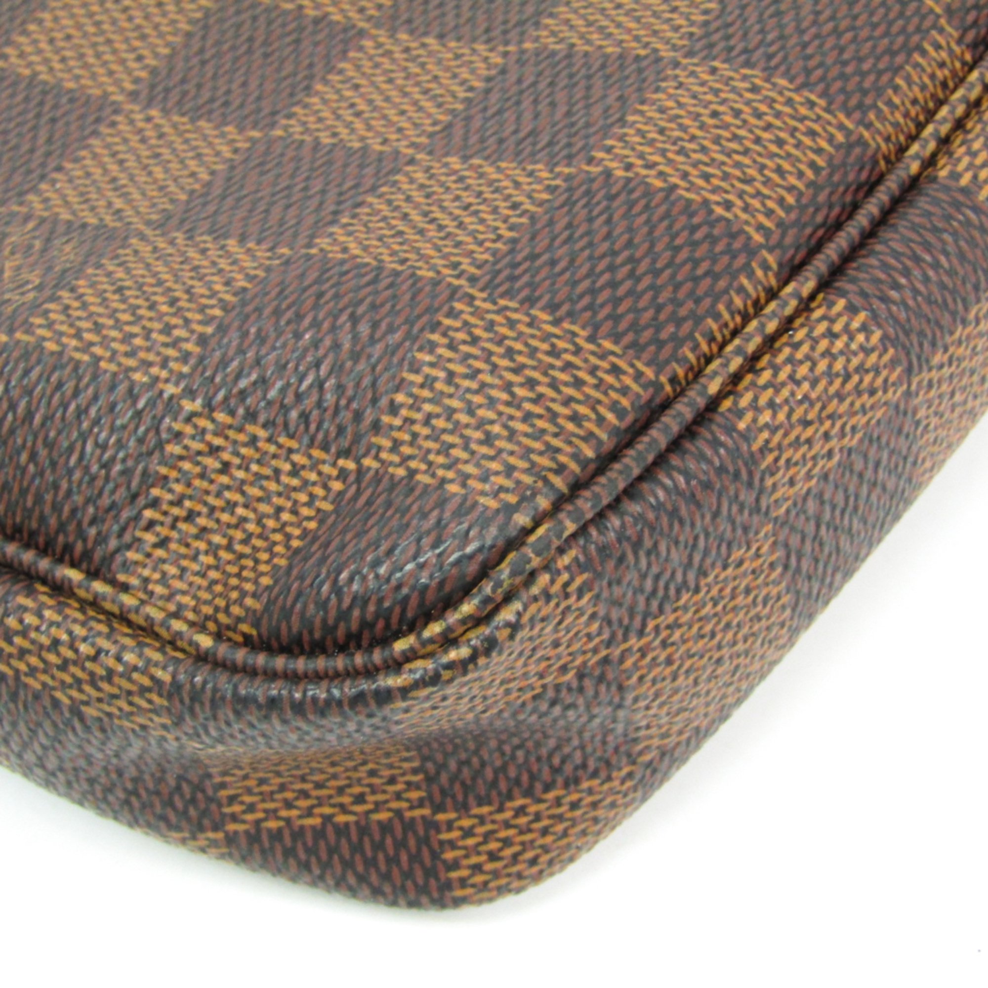 Louis Vuitton Damier Pochette Accessoires N51985 Women's Handbag Ebene