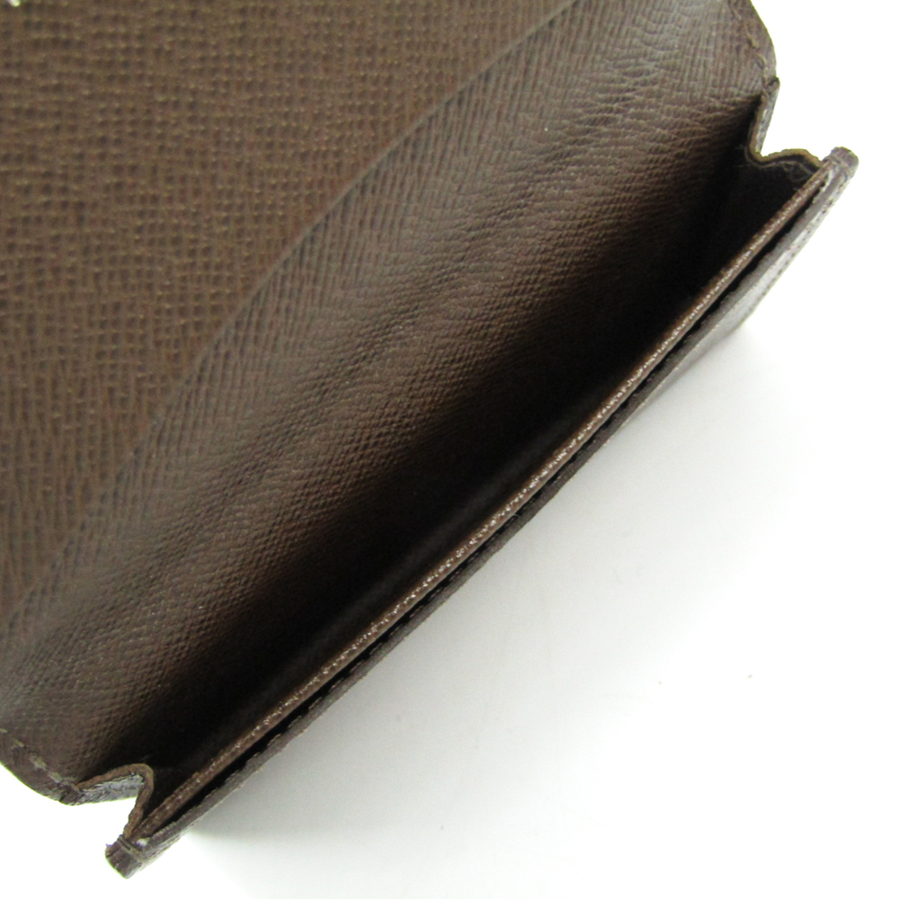 Louis Vuitton Taiga Taiga Leather Business Card Case Grizzly Enveloppe  cartes de visite M30928