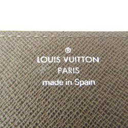 Louis Vuitton Taiga Taiga Leather Business Card Case Grizzly Enveloppe cartes de visite M30928