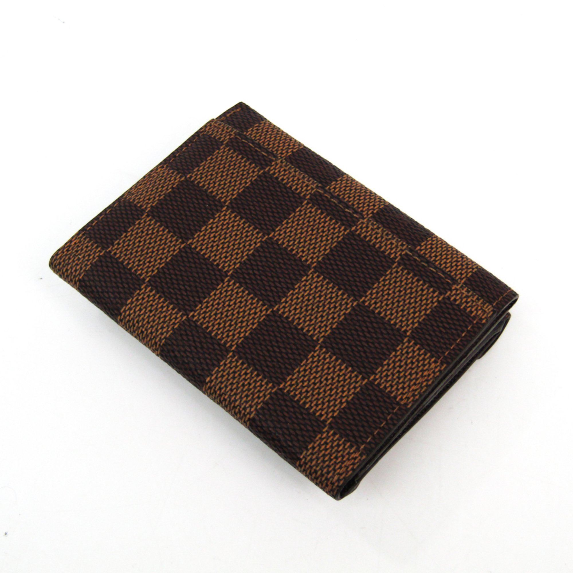 Louis Vuitton Damier Origami Compact Wallets N63099 Women's Damier Canvas Wallet (bi-fold) Ebene