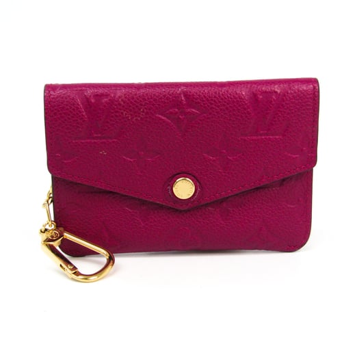 Louis Vuitton Cherry Red Empreinte Key Pouch with Box